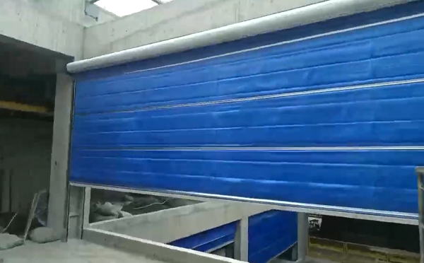 大型物流园区完成吐鲁番防火门整体安装工程